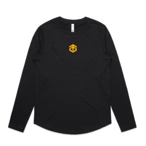 On Target Women's Block Curve Tee