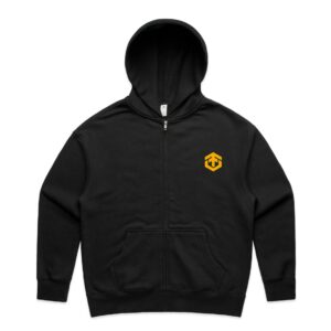 On Target Women's Relaxed Block Zip Hood